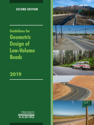 cover image of Guidelines for Geometric Design of Low-Volume Roads 2019